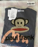 大嘴猴（paul frank）短袖t恤夏季美式重磅純棉短袖男裝青年學(xué)生上衣打底衫 黑色 XL 曬單實(shí)拍圖