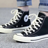匡威（Converse）1970s 三星標經(jīng)典高幫鞋情侶運動(dòng)鞋學(xué)生鞋休閑帆布鞋男鞋女鞋 162050C 經(jīng)典黑 35 /3 曬單實(shí)拍圖