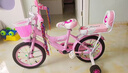 哈叮龍兒童自行車(chē)3-6-10歲單車(chē)男女童輕便腳踏車(chē)輔助輪5歲女孩車(chē)公主車(chē) 粉色【加寬加大坦克輪】 14寸 適合身高95-109cm 曬單實(shí)拍圖