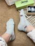 JEEP襪子男夏季【100%純棉+10A抗菌】防臭襪艾草精油休閑耐磨薄款短襪 曬單實(shí)拍圖