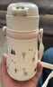 愛(ài)得利（evorie）兒童保溫杯1-3歲 寶寶水杯吸管杯嬰幼兒學(xué)飲杯316 曬單實(shí)拍圖