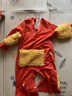 歐育嬰兒爬爬服春秋冬季防寶寶臟連體爬行服長(cháng)袖戶(hù)外防擦拖地板護肘臟 桔色 長(cháng)袖款拖地服90碼 A類(lèi) 建議0-2歲 曬單實(shí)拍圖