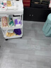 柔袖全塑實(shí)心PVC地板革加厚耐磨塑膠商用地板貼家用水泥地直接鋪地墊 1.2mm灰裂紋【實(shí)芯巨厚超耐磨】 15*20cm 曬單實(shí)拍圖