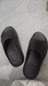 李寧（LI-NING）運動(dòng)拖鞋男女四季情侶一字拖鞋家居洗澡海邊防滑防異味外穿拖鞋 曬單實(shí)拍圖