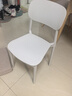 全品屋餐椅凳子塑料椅子辦公椅靠背休閑椅書(shū)桌椅學(xué)習椅化妝椅電腦椅 曬單實(shí)拍圖