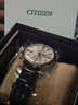 西鐵城（CITIZEN）手表男日韓表FF系列光動(dòng)能日顯盤(pán)皮帶商務(wù)送婦女節禮物CA4500-32A 曬單實(shí)拍圖