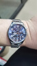 飛亞達（FIYTA）馬赫 殲-20特別紀念款男機械表藍盤(pán)鋼帶 節日禮物 曬單實(shí)拍圖