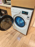 海信（Hisense）璀璨棉花糖E8Q-2 全家筒洗衣機 4合1熱泵洗烘活水健康自由組合 懶人0手洗WH130E8Q-2 京東自營(yíng) 曬單實(shí)拍圖