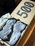 阿迪達斯yeezy500白玉石椰子男女運動(dòng)休閑鞋IE4783 UK8.5碼42.5 曬單實(shí)拍圖