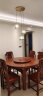 东羽 新中式客厅吊灯中国风玉石卧室餐厅茶楼别墅大气书房创意灯具 12头-电镀工艺-封口灯罩 实拍图
