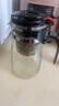 水仙飄逸杯泡茶壺家用泡茶杯茶水分離茶具套裝一鍵過(guò)濾玻璃壺辦公茶杯 側壓【飄逸壺】750ML 曬單實(shí)拍圖