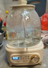 九陽(yáng)（Joyoung）凈萃全玻璃0膠水養生壺 辦公室多功能輕音煮茶器花茶壺 燒水壺恒溫電熱水壺 奶油白 1L WY107【全玻璃0膠水速沸】 曬單實(shí)拍圖