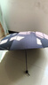 天堂傘三折加固加厚雨傘便攜強效拒水晴雨傘定制商務(wù)傘男女 曜石黑-黑膠款（10骨大傘） 曬單實(shí)拍圖