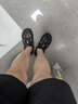京東京造等高線(xiàn)洞洞鞋涼鞋透氣拖鞋男防滑外穿戶(hù)外沙灘夜色黑40 曬單實(shí)拍圖