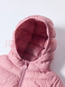 笛莎（DEESHA）童裝女童輕薄羽絨服2025秋冬新款女寶寶短款三防輕盈保暖外套 樹(shù)莓粉 165 【充絨量：76.2g】 曬單實(shí)拍圖