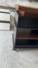 沙發(fā)邊幾可移動(dòng)茶幾小戶(hù)型客廳邊柜多功能茶桌升降折疊實(shí)木角幾 胡桃+黑 帶升降：700*400*546 曬單實(shí)拍圖