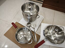雙立人（ZWILLING）Nova Plus套裝炒鍋蒸鍋湯鍋蒸籠煎鍋平底鍋鍋鏟鍋具湯勺廚具全套 【全不銹鋼】廚具套裝 6件套 曬單實(shí)拍圖