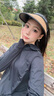 Charm Kendo遮陽(yáng)帽女空頂防曬帽夏季戶(hù)外大帽檐沙灘草帽騎車(chē)遮臉太陽(yáng)帽 卡其色 曬單實(shí)拍圖