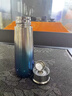 鈦合金保溫杯高顏值水杯子燜茶泡茶杯超輕雙層純鈦漸變鈦水杯男女 漸變藍 320ml 雙層純鈦 禮盒裝 曬單實(shí)拍圖