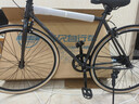 永久（FOREVER） 公路自行車(chē)男女簡(jiǎn)約公路車(chē)700C單速城市通勤休閑成人學(xué)生單車(chē) 單速700C 灰色 曬單實(shí)拍圖