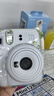 富士（FUJIFILM）instax mini12/mini13一次成像相機 立拍立得一次成像相機拍立得相機 Mini12茉莉白（90%用戶(hù)選擇） 標配（無(wú)相紙） 曬單實(shí)拍圖