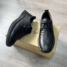 七匹狼皮鞋男春季2026新款頭層牛皮透氣軟底商務(wù)休閑鞋軟底中年爸爸鞋男 黑色 41 曬單實(shí)拍圖