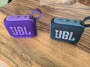 JBL GO4 音樂(lè )金磚四代 便攜式藍牙音箱 低音炮 戶(hù)外音箱 迷你小音響 極速充電長(cháng)續航 防水防塵 藍色 曬單實(shí)拍圖