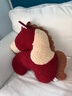 微光里2026馬年吉祥物抱枕玩偶可愛(ài)沙發(fā)抱枕新年紅色馬公仔靠枕毛絨玩具 小馬駒抱枕【2026吉祥馬裝飾】 曬單實(shí)拍圖