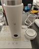 米家小米便攜電熱杯2電熱水杯加熱杯熱水壺 保溫燒水杯 350ml迷你旅行出差 智能恒溫 316L不銹鋼 曬單實(shí)拍圖