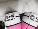 匡威（Converse）官方All Star Lift女低幫帆布經(jīng)典厚底鞋粉色A06508C A06508C 35 曬單實(shí)拍圖