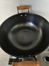 典匠生鐵炒鍋36cm鑄鐵鍋老式家用炒菜鍋平底加深炒鍋燉鍋 曬單實(shí)拍圖