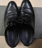 奧康（Aokang）皮鞋男英倫風(fēng)男鞋系帶商務(wù)正裝鞋男士低幫鞋子 黑色39碼 曬單實(shí)拍圖