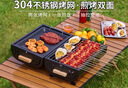 尚烤佳（Suncojia）戶(hù)外木炭燒烤爐 燒烤架  304烤網(wǎng) 碳烤肉架 煎烤爐 手提箱燜烤爐 曬單實(shí)拍圖