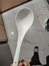 拾畫(huà)陶瓷大號湯勺飯勺子22.8cm 盛湯勺舀粥調羹湯匙餐勺單只裝 曬單實(shí)拍圖