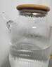 雅集大容量錘紋加厚耐熱玻璃冷水壺燒水壺涼白開(kāi)水壺夏季花茶壺1800ml 曬單實(shí)拍圖