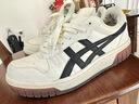 亞瑟士ASICS男鞋女鞋運動(dòng)休閑鞋復古籃球鞋百搭板鞋 COURT MZ 米白色/黑色 42.5 曬單實(shí)拍圖