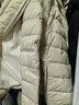 鴨鴨（YAYA）佟麗婭同款輕薄羽絨服女新款秋冬季休閑短款連帽輕便韓版排骨外套 米白色 2XL 曬單實(shí)拍圖