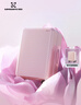 新秀麗（Samsonite）【花開(kāi)系列】行李箱拉桿箱 女新款輕便登機旅行箱贈半透明箱套QV6 櫻花粉 20英寸 【適合1周內短途旅行】 曬單實(shí)拍圖