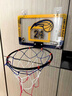 OSKV免打孔室內籃球框兒童籃球投籃框家用掛壁籃球架可折疊可扣籃籃筐 25家用可折疊籃筐【送籃球+打氣筒】 曬單實(shí)拍圖