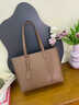 viney牛皮包包女包大容量托特包單肩包手提包生日禮物高級感送女友老婆 曬單實(shí)拍圖