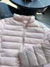 波司登（BOSIDENG）26春季輕薄羽絨服防風(fēng)鎖溫女士輕暖鵝絨短款外套B260135054 水晶粉1199 S 160/84A 體重約100-110斤 曬單實(shí)拍圖