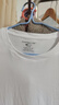三槍男士T恤100%純棉老人圓領(lǐng)短袖老頭衫夏季白打底寬松運動(dòng)汗衫打底 天際白+天際白（均為100%棉） XL (175) 【125-150斤】 曬單實(shí)拍圖
