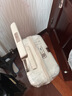 新秀麗（Samsonite）拉桿箱時(shí)尚純色流金條紋男女出差旅行行李箱 象牙白HH5 20英寸 曬單實(shí)拍圖