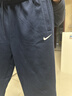 NIKE 3BRAND 耐克男女童純棉針織長(cháng)褲2026春季側邊大logo兒童運動(dòng)褲 靛藍色 【冬季加絨款】 160 /69 【建議身高158-170cm】 曬單實(shí)拍圖