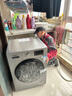 松下（Panasonic）大海豹滾筒洗衣機12公斤大容量全自動(dòng)家用1.27專(zhuān)劑洗凈比除菌除螨直驅變頻羊毛羽絨洗XQG120-80N1 曬單實(shí)拍圖