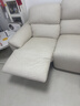 芝華仕（CHEERS）頭等艙慢調小家30375絨布零靠墻電動(dòng)沙發(fā)白2.20m奶油風(fēng)沙發(fā)客廳 明月白-三座雙電-2.20M-4級防水絨布 優(yōu)先發(fā)貨（詳詢(xún)客服） 曬單實(shí)拍圖