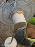 美的（Midea）【一鍵閃裝】電風(fēng)扇 落地扇立式家用節能一級能效臥室客廳大風(fēng)力語(yǔ)音變頻直流小型風(fēng)扇 SDJ35MBH 曬單實(shí)拍圖