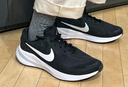 耐克NIKE男子跑步鞋REVOLUTION 7運動(dòng)鞋FB2207-001黑白41 曬單實(shí)拍圖