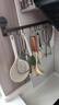 優(yōu)勤吸盤(pán)廚房掛鉤多功能置物架免打孔掛桿鍋蓋勺子鏟子刀架收納架 曬單實(shí)拍圖