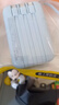 MIORWOOR【3C認證丨可上飛機】充電寶大容量20000毫安電池超薄小巧便攜自帶線(xiàn)三合一超級快充 藍色【旗艦版】3C認證丨自帶四線(xiàn)丨升級芯片 20000mAH 曬單實(shí)拍圖